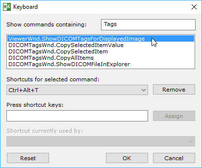 RadiAnt_DICOM_Viewer_CustomizeKeyboard_Window_FilterCommands